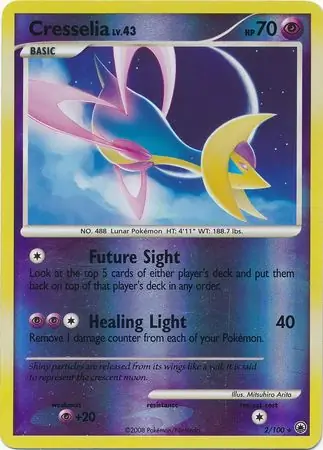 Cresselia Reverse Holo 2 Normal