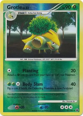 Grotle Reverse Holo 37 Normal