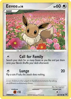 Eevee 62 Normal