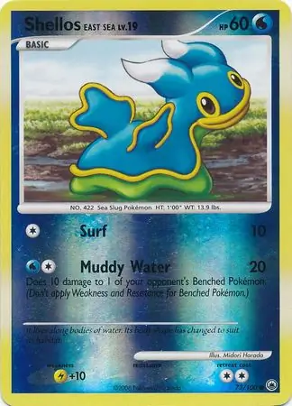 Shellos East Sea Reverse Holo 73