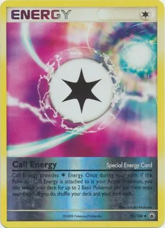 Call Energy Reverse Holo 92