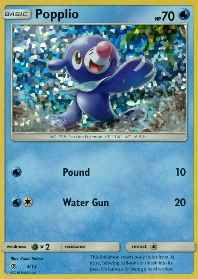 Popplio 4 Normal
