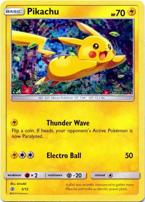 Pikachu 5 Normal