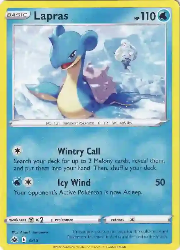 Lapras 6 Normal