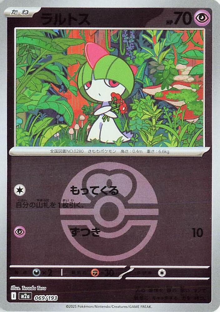 Ralts Love Ball Pattern 69