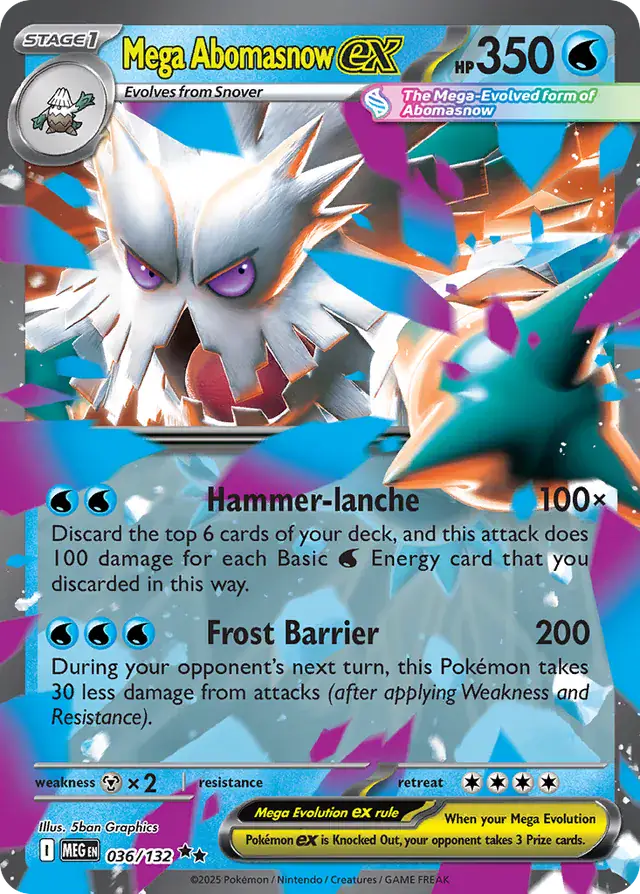 Mega Abomasnow 036 Normal