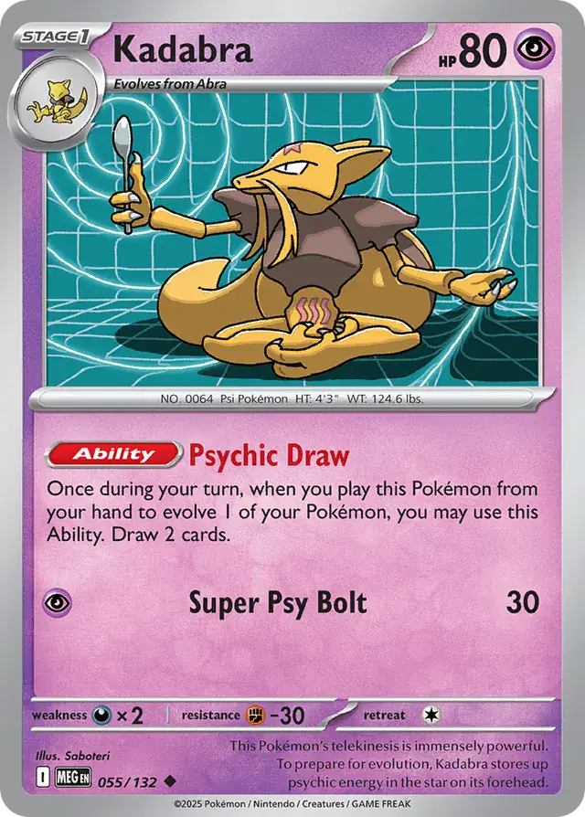 Kadabra 055 Normal