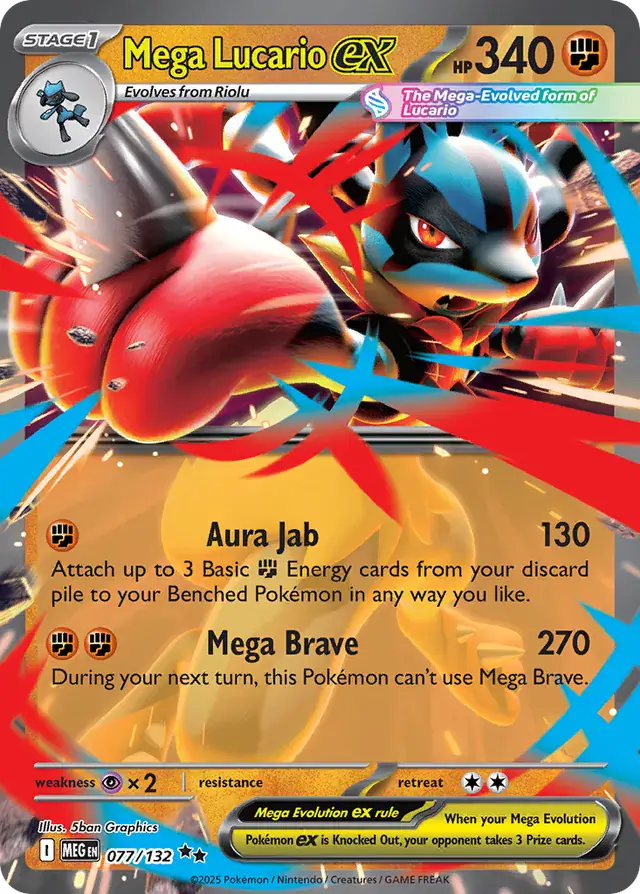 Mega Lucario 077 Normal