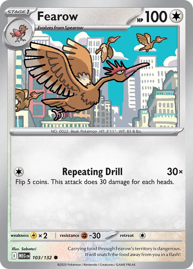 Fearow 103 Normal