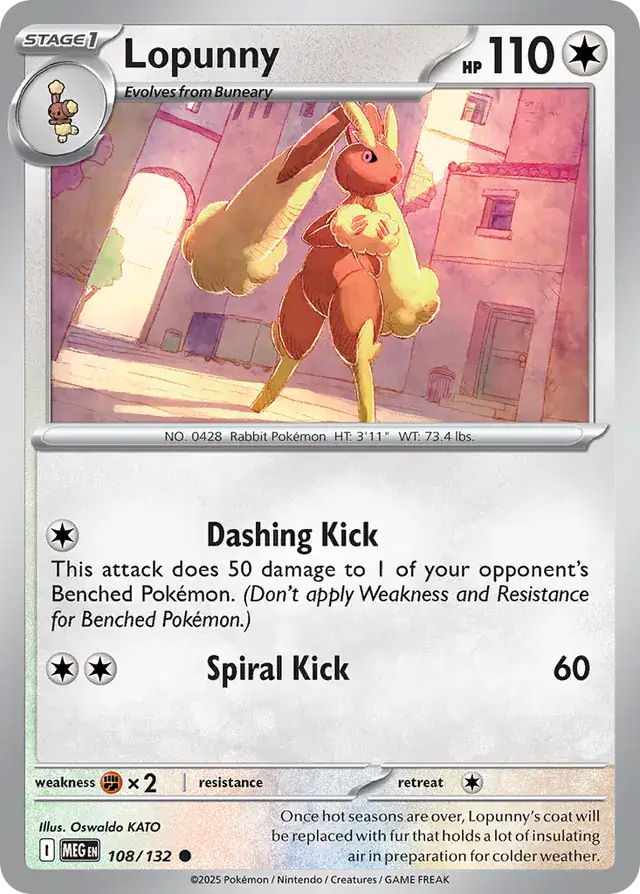 Lopunny 108 Normal