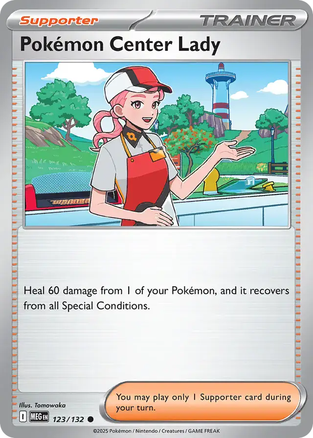 Pokémon Center Lady 123 Normal
