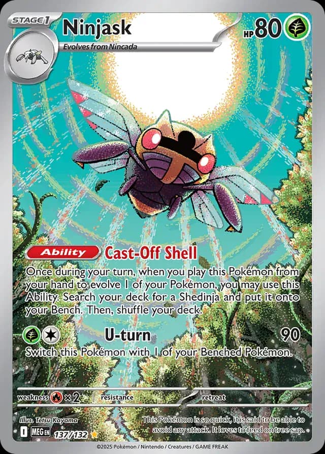Ninjask 137 Normal