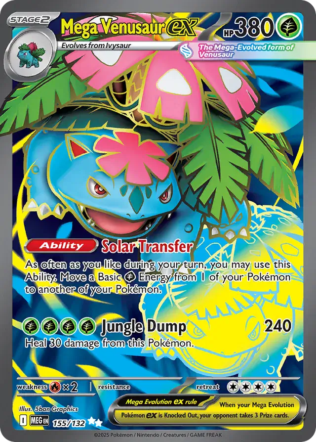 Mega Venusaur 155 Normal