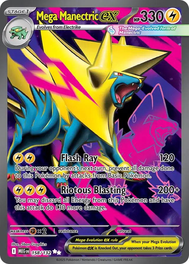 Mega Manectric 158 Normal