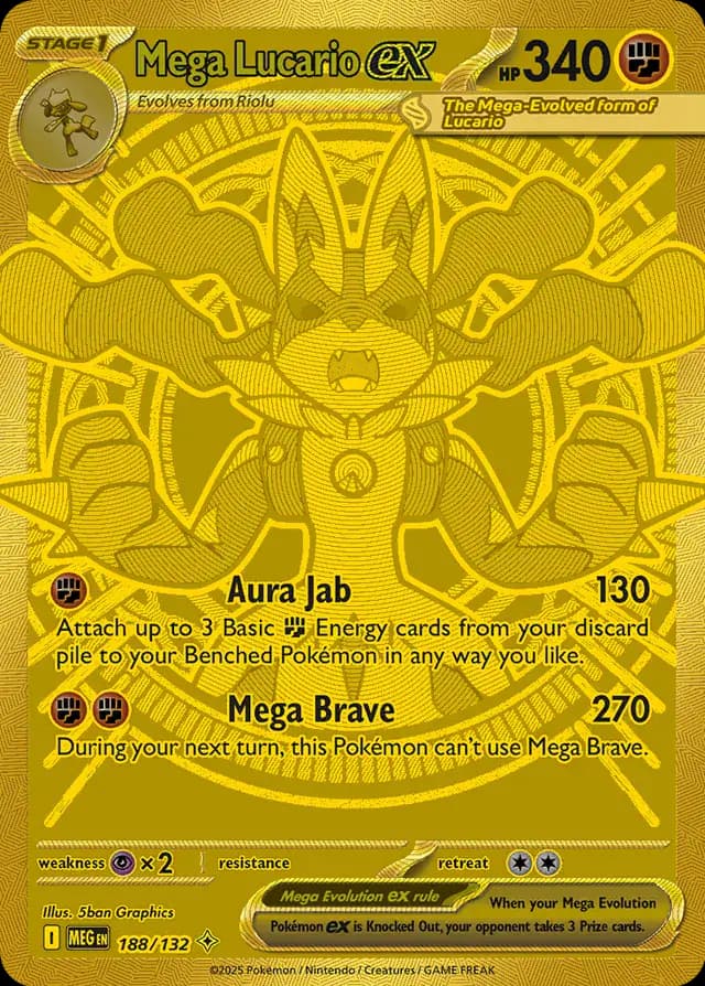 Mega Lucario 188 Normal
