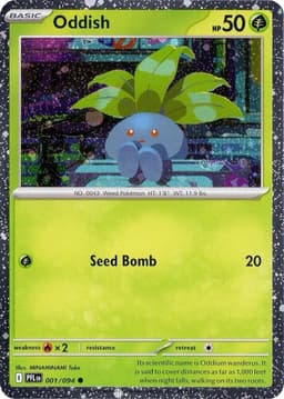 Oddish Cosmos Holo