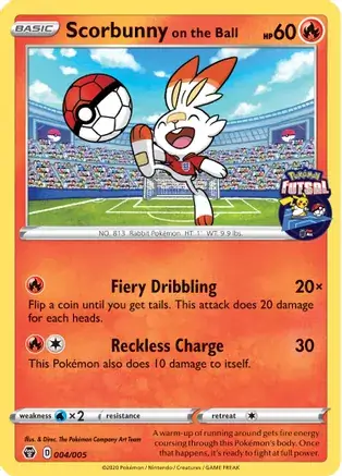 Scorbunny on the Ball 004 Normal