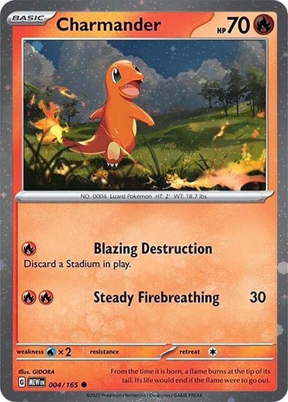 Charmander Cosmos Holo 004 Normal