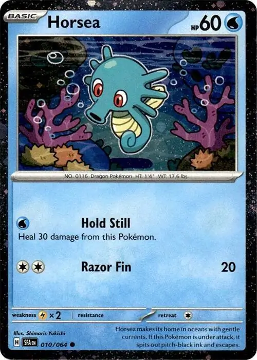 Horsea Cosmos Holo 010 Normal