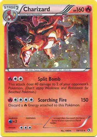 Charizard Cosmos Holo 019 Normal
