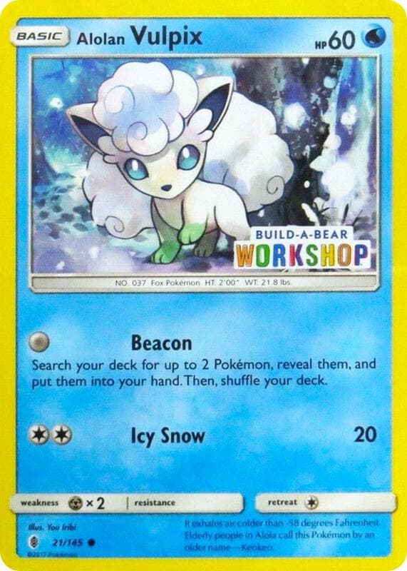 Alolan Vulpix Build Workshop Exclusive 021 Normal
