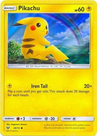 Pikachu Water Web Holo 028