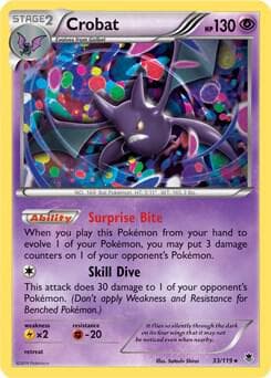 Crobat Cosmos Holo 033