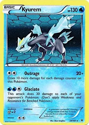 Kyurem Cosmos Holo 034 Normal