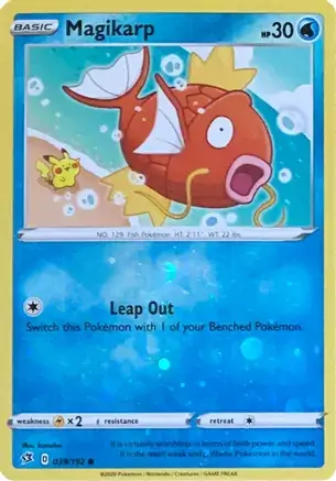 Magikarp Cosmos Reverse Holo 039