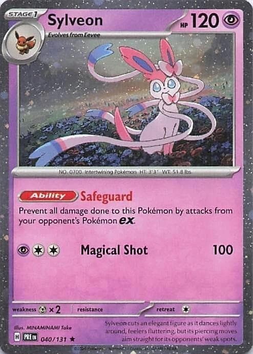 Sylveon Cosmos Holo 040