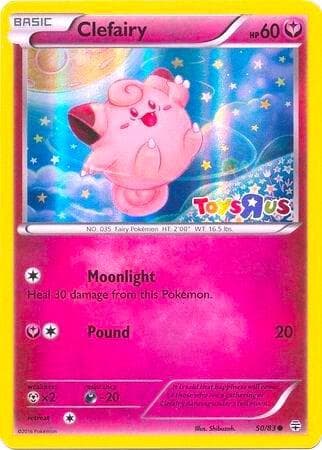 Clefairy Toys R Us Promo 050
