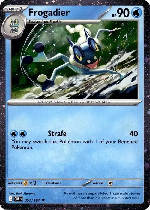 Frogadier Cosmos Holo 057 Normal