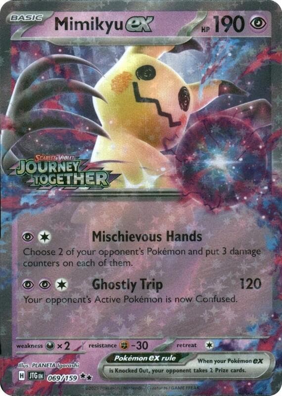 Mimikyu ex Journey Together Stamped 069 Normal