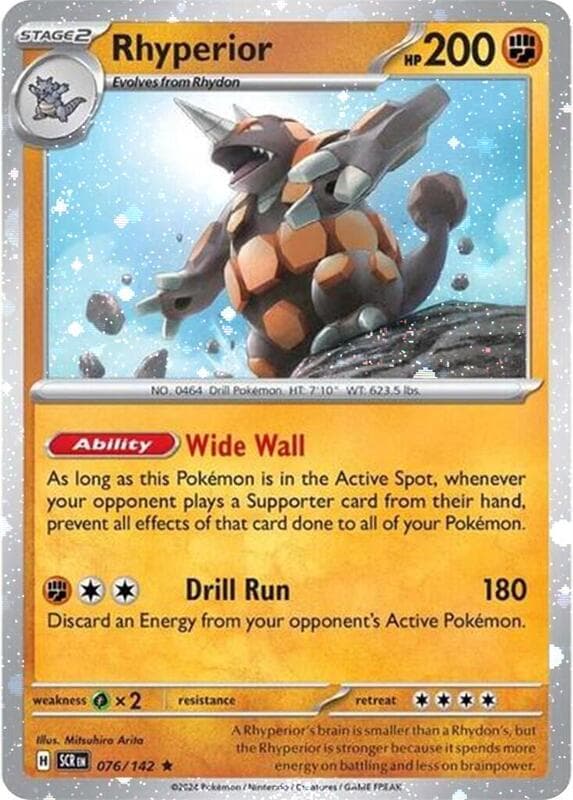 Rhyperior Cosmos Holo 076