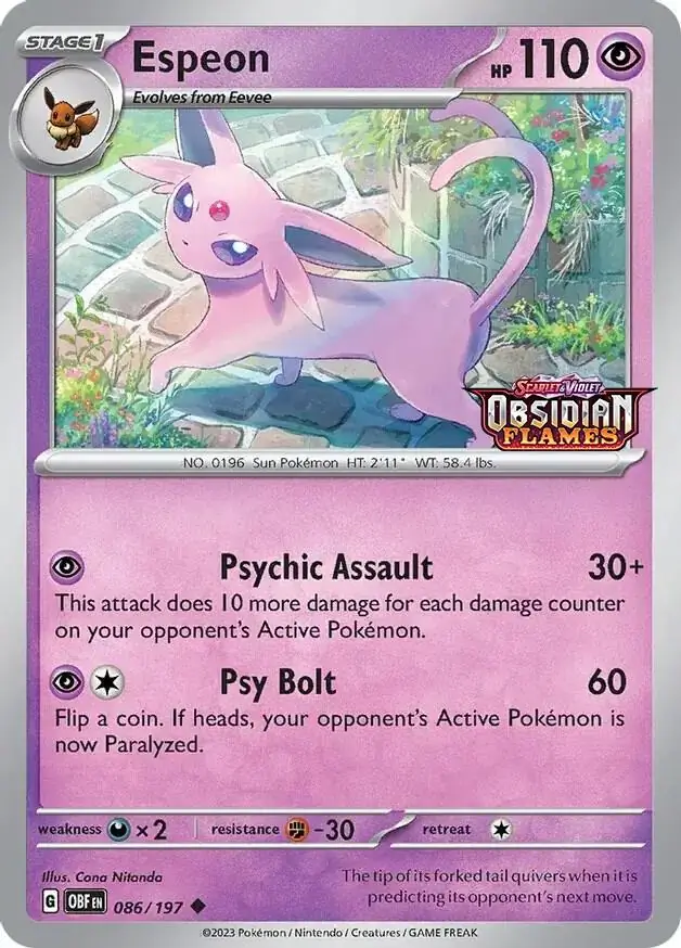 Espeon Best Buy 086 Normal