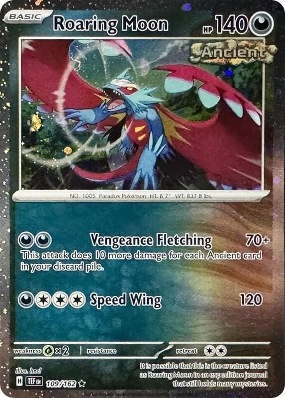 Roaring Moon Cosmos Holo 109