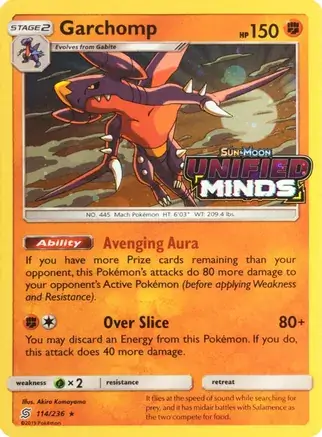 Garchomp Cosmos Holo 114 Normal