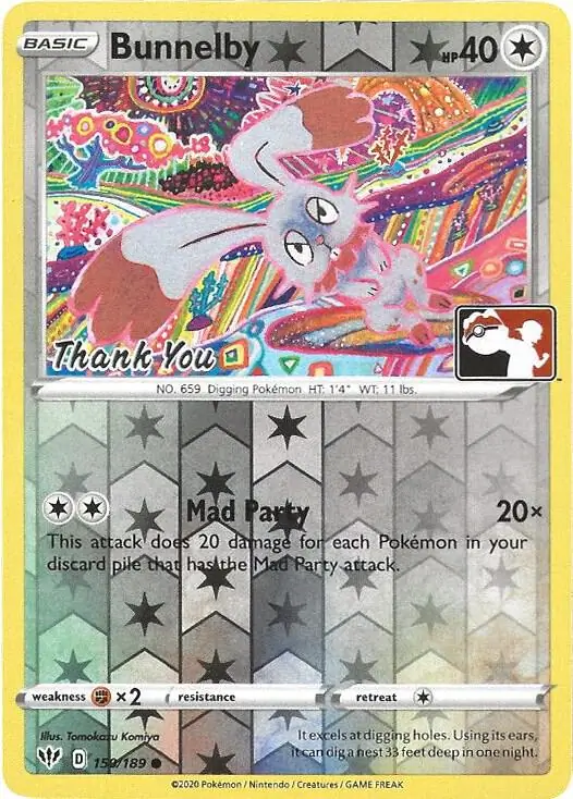 Bunnelby Thank You Promo 150 Normal