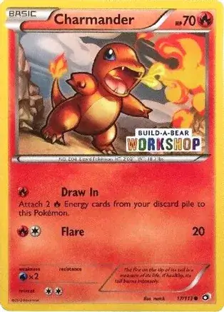 Charmander Build-A-Bear 17 Normal