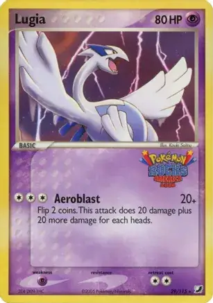 Lugia Promo 29 Normal