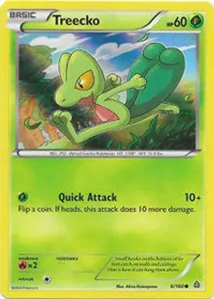 Treecko Promo Holo 6 Normal