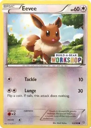 Eevee Build-A-Bear 63 Normal