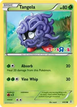 Tangela Toys R Us 8 Normal