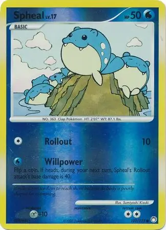 Spheal Reverse Holo 102 Normal