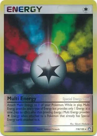 Multi Energy Reverse Holo 118 Normal