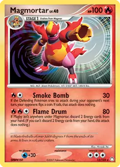 Magmortar Holo 12
