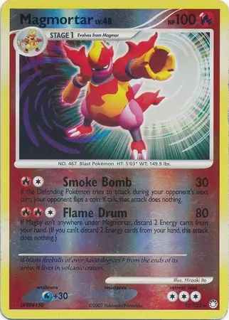 Magmortar Reverse Holo 12 Normal