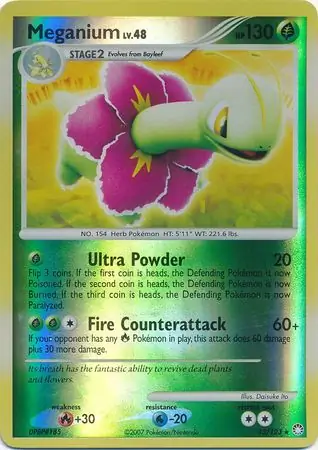 Meganium Reverse Holo 13 Normal