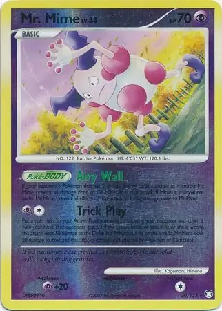 Mr. Mime Reverse Holo 30 Normal