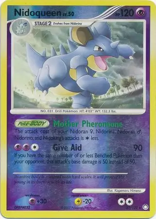 Nidoqueen Reverse Holo 31 Normal